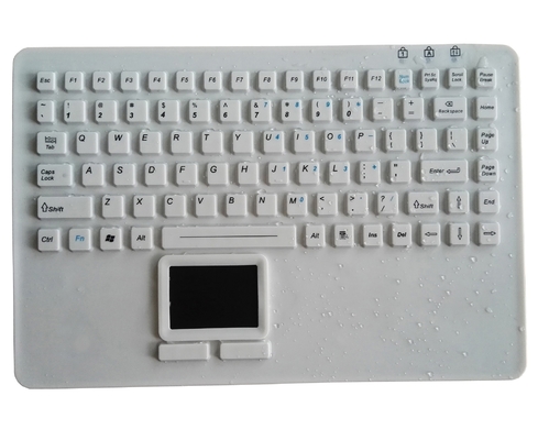 China OEM IP68 medical silicone rubber keyboard for laptop PC keyboard in Europe supplier