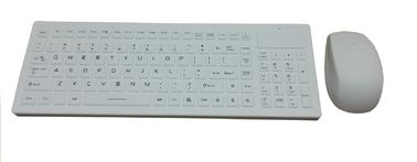 China IP65 wireless medical keyboard mouse combo set with one dongle for wireless medical trolley supplier
