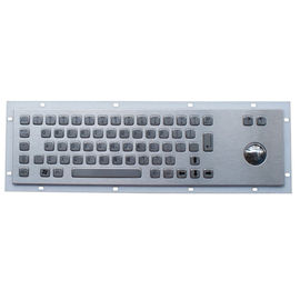 China Spanish Braille Stainless Steel Panel Mount Industrial Keyboard With Ascii Code Ñ supplier