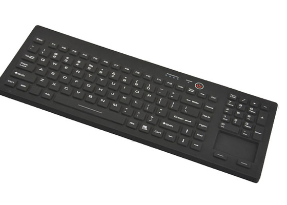 China Oil proof Industrial Bluetooth Keyboard With Touchpad &amp; Clean Key supplier