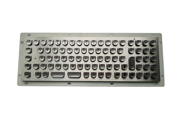 China Germany Stainless Metal Keyboard With 84 Keys For Industrial Extreme Surroundings supplier