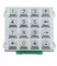 Factory supply white backlight industrial phone keypad with arrow keys supplier