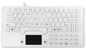 EN60950 EN60601 antimicrobial mini medical healthcare keyboard with touchpad supplier