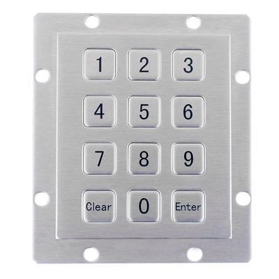 China Short key stroke vending machine metal material keypad with manufacturer factory price supplier